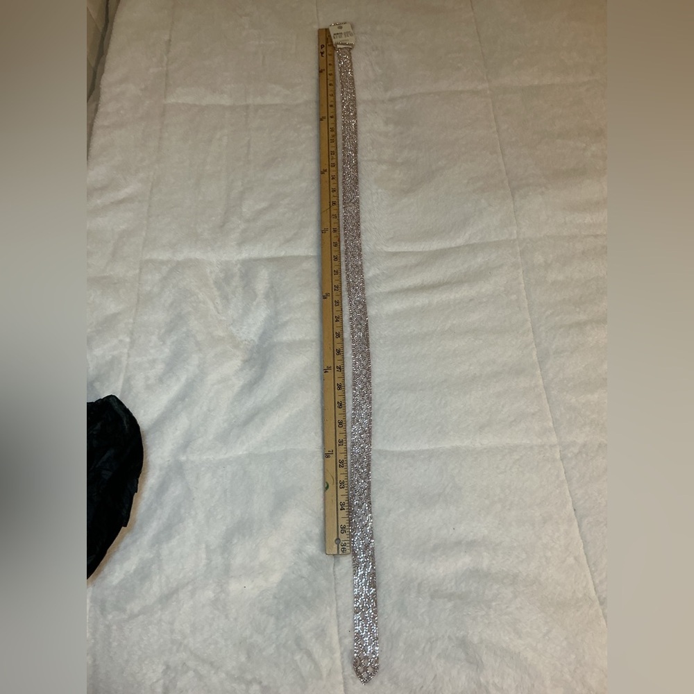 Sparkling rose golden Rhinestone Belt - Picture 4 of 4